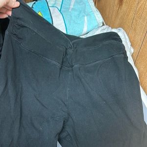 Pink twisted tie leggings